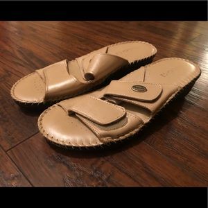 Tiglio Italian Leather sandals size 9.5 or 41
